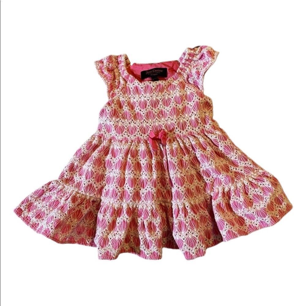 Juicy Couture Summer Party Dress Baby Girl size 6-12 months